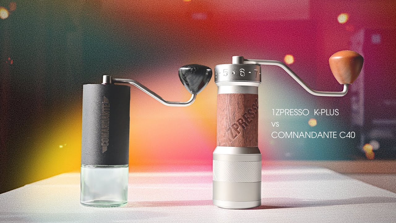 Сравнить 2 кофемолки Comandante C40 и 1ZPresso K Plus