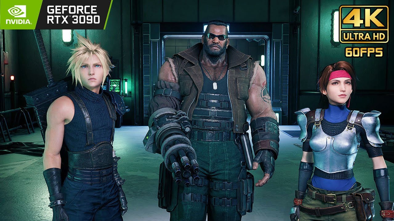 Final Fantasy VII Remake: Intergrade (PC) RTX 3090 | Max Settings 4K Gameplay ✔