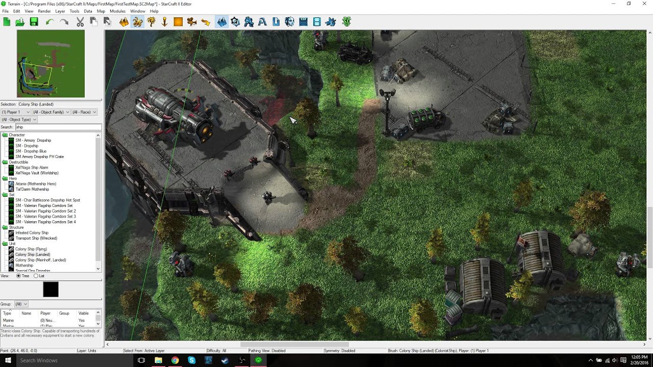 Learning How to Use the StarCraft 2 Map Editor: Units and Properties