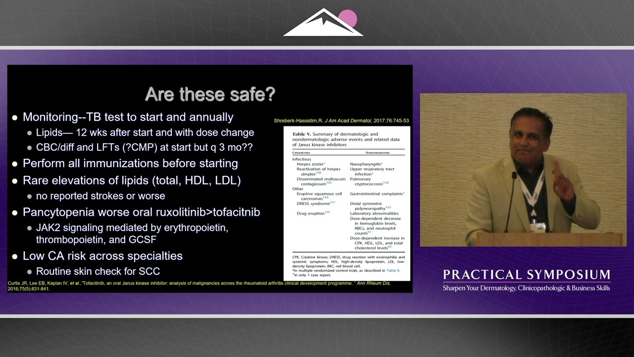 Practical Symposium | JAK Inhibitor Therapy for Dermatologic Disorders by Neal Bhatia, MD