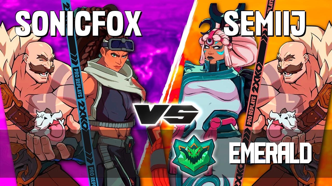2XKO ▰ SONICFOX (Illaoi-Braum) vs SEMIIJ (Illaoi-Braum) ▰ 2XKO Pro level replays