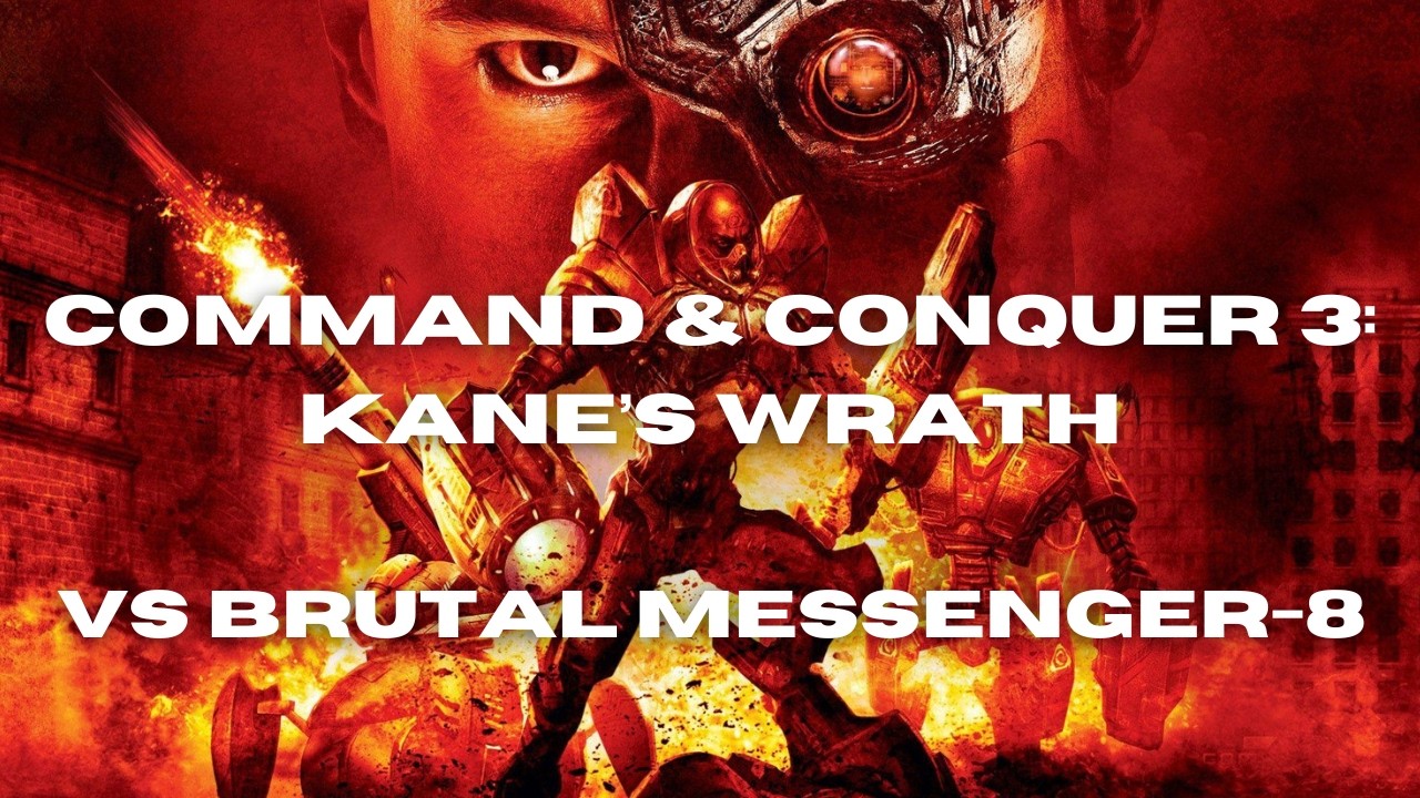 Command & Conquer 3: Kane's Wrath One Vision Mod - Marked of Kane VS Brutal Messenger-8 (skirmish)