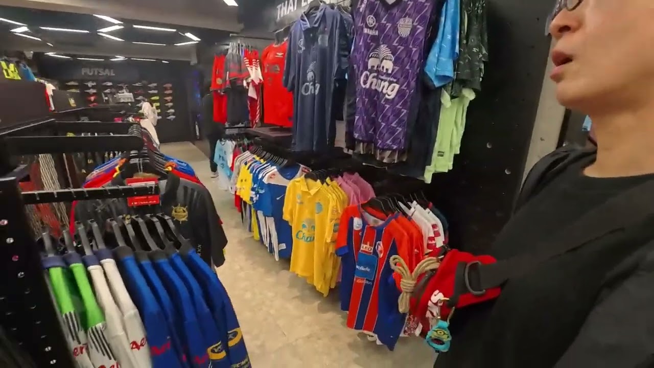 방콕한달살기 ep.8 태국 방콕 아리 풋볼 스토어 Bangkok Thailand ari football Store 부리람유나이티드 유니폼