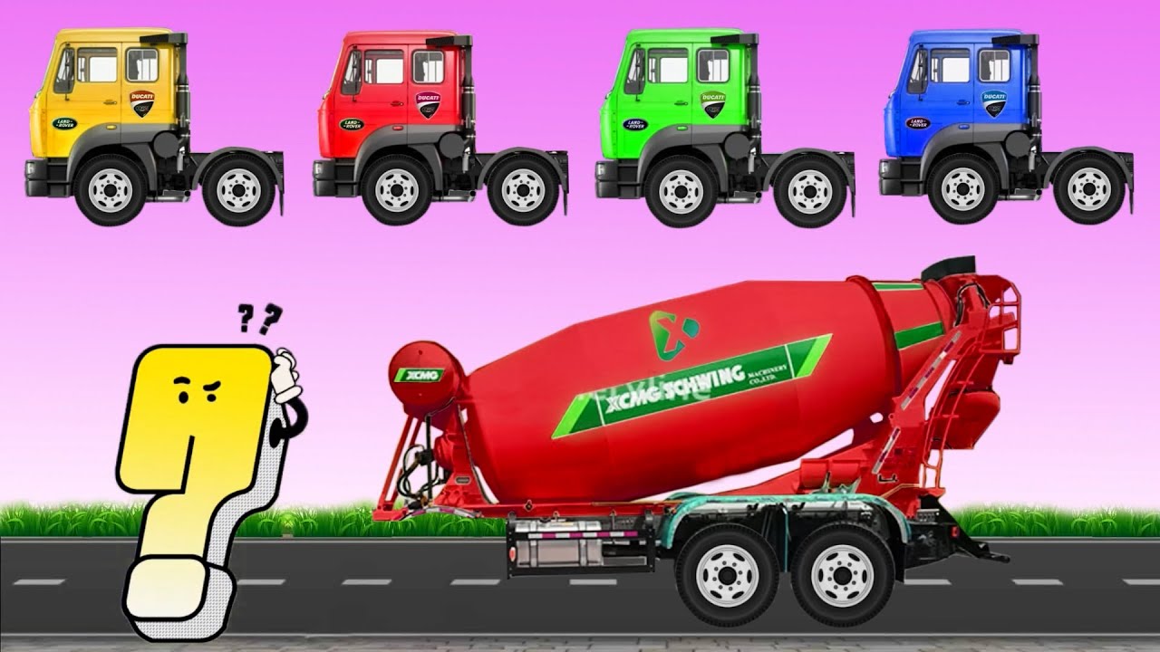 MENTEBAK GAMBAR TRUK PASIR GUESS THE IMAGE OF THE DUMP TRUCK HEAD CORRECTLY CONSTRUCTIONS VEHICLE !5