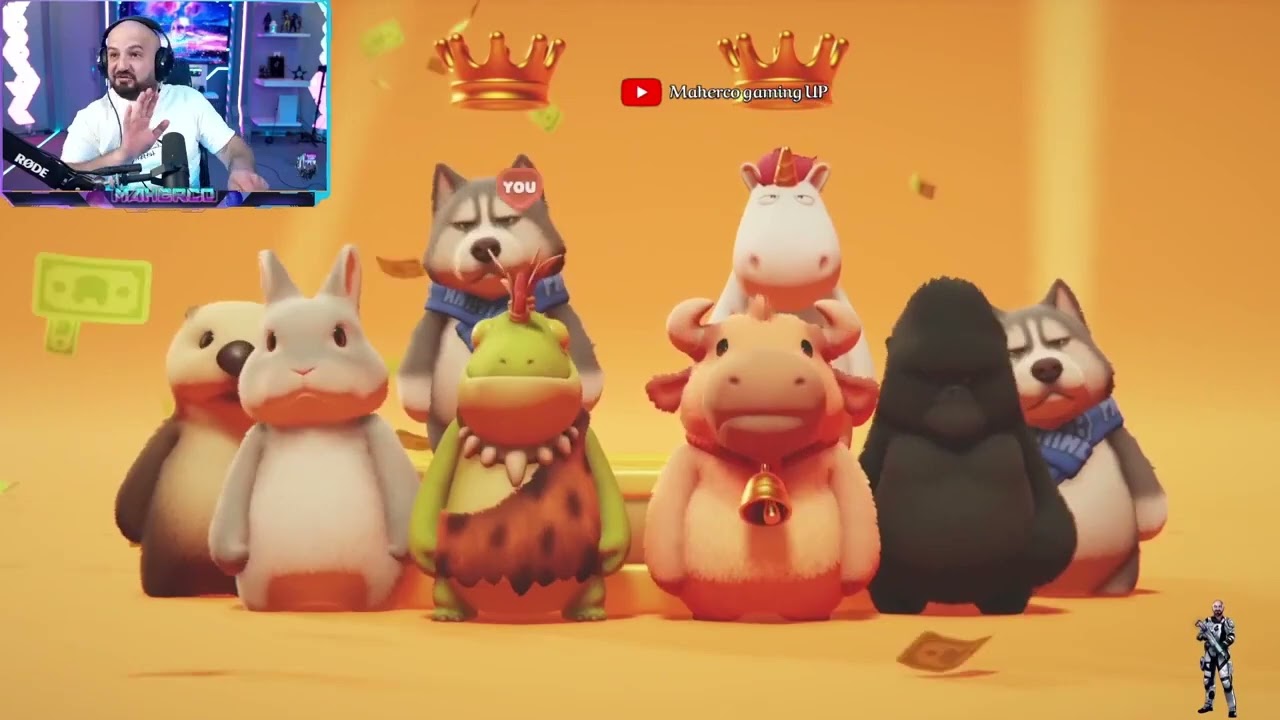 ضحك مش طبيعي !! 😂 جلطه يعض على ماهركو !! 😂  ماهركو يعصب عليه باعلي صوت !! 😂 Party Animals 😍