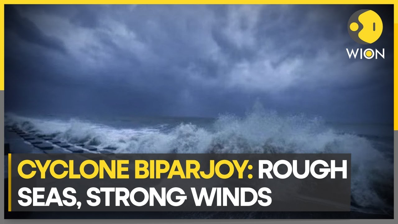 Cyclone Biparjoy sets tense nerve along its route | WION Climate Tracker