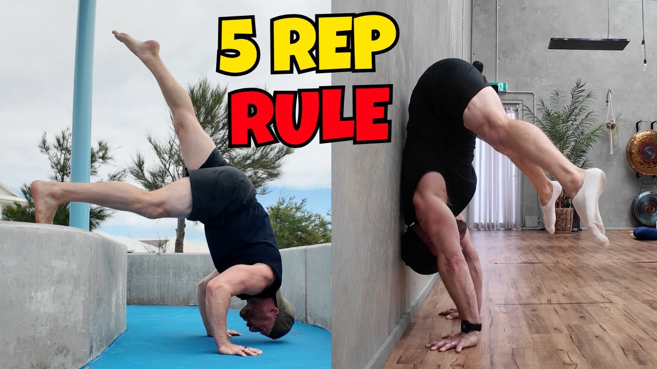 The 5 Rep Rule for Calisthenics Skills (Train Smarter)