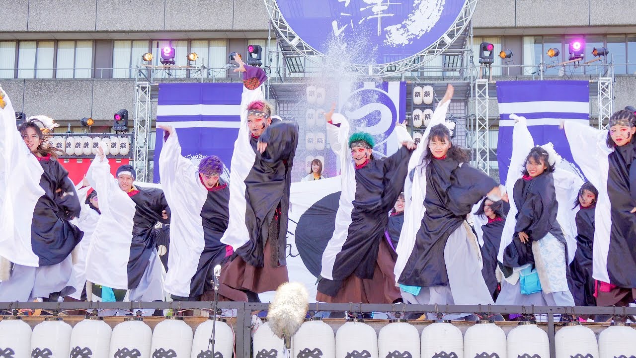[4K] 鈴海龍　安濃津よさこい 2019　津まつり (中央)