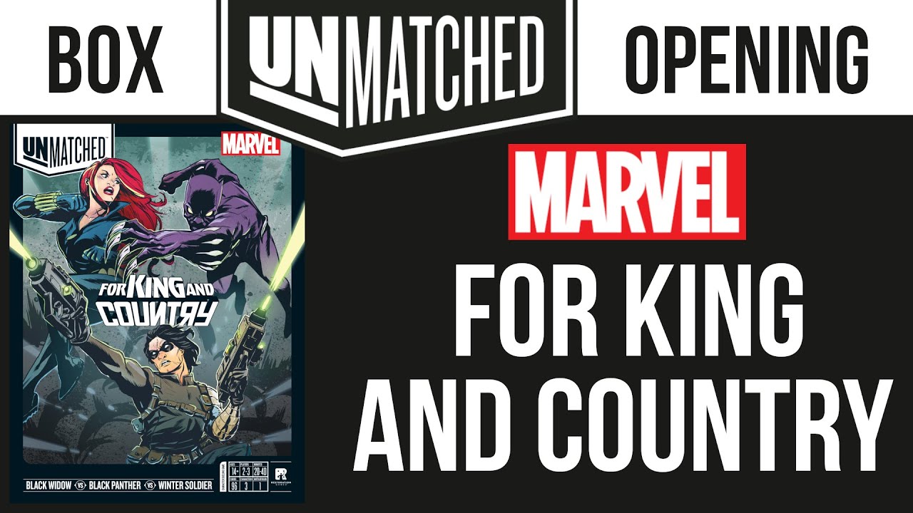 Unmatched Marvel: For King and Country Box Opening