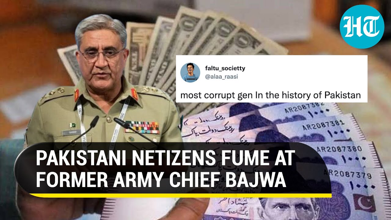 Pak netizens brand former Army Chief 'traitor'; General Bajwa accused of amassing billions