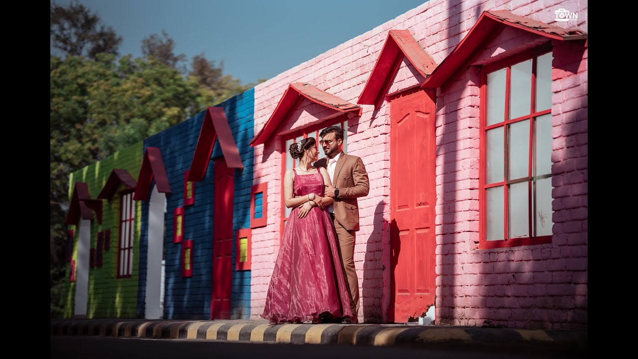 Best Pre Wedding Video 2023 || Naveen & Pooja|| The Town Studio ||