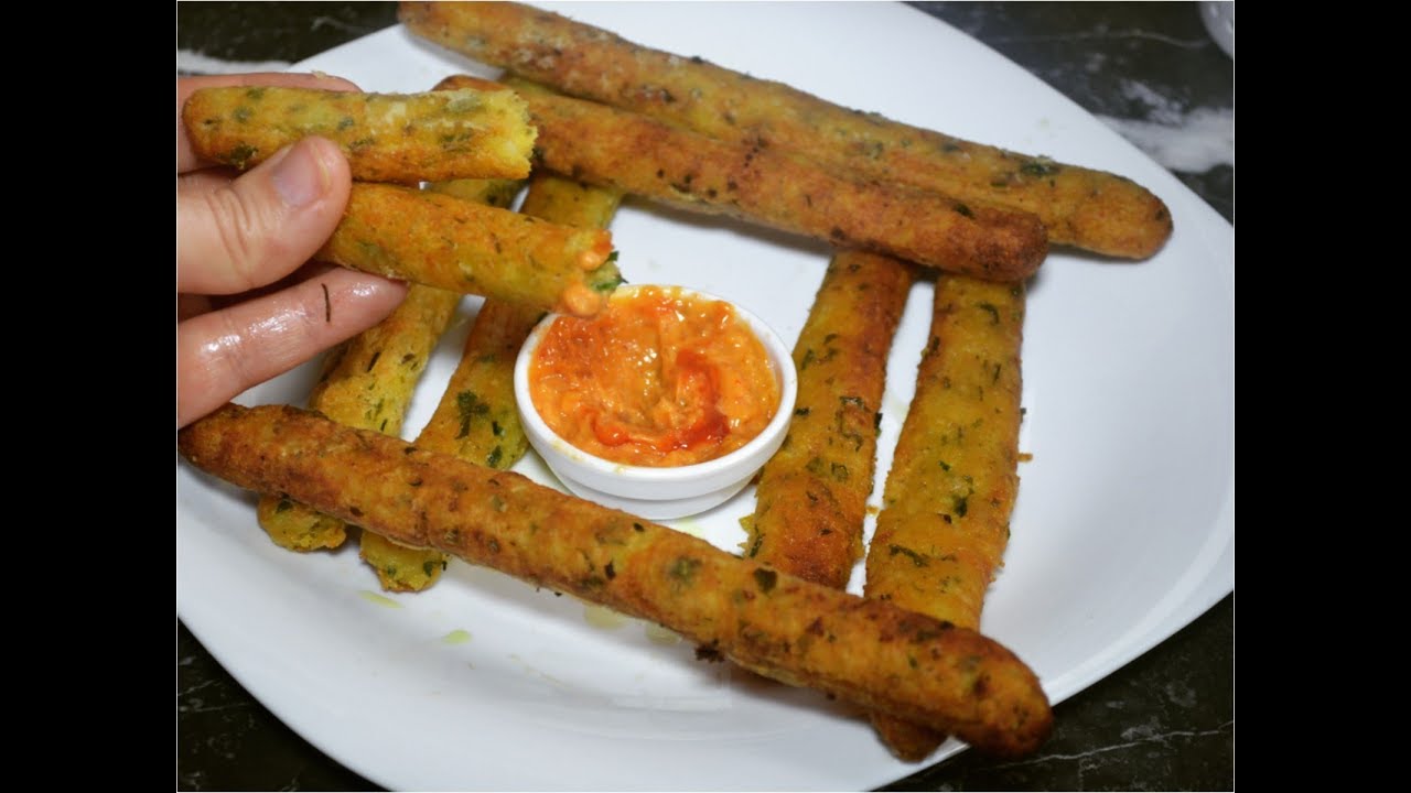 جربت أصابع البطاطس الهندية بدون بيض والنتيجة تهببل😋قرمشة وبننة يا سلاام😍👌