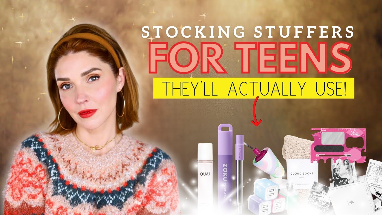 25+ Stocking Stuffer Ideas for Teens!🌲(that they will actually use 😉)
