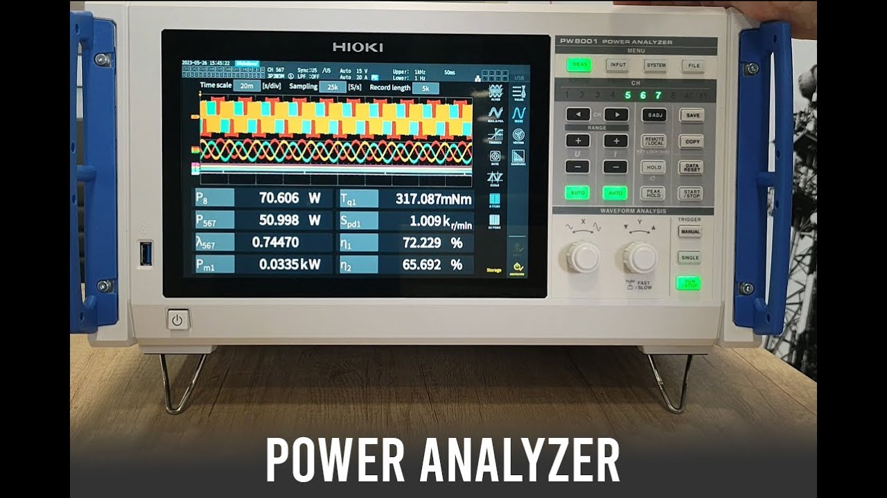 Hioki PW8001 &Alpha;&nu;&alpha;&lambda;&upsilon;&tau;ή&sigmaf; &Iota;&sigma;&chi;ύ&omicron;&sigmaf;