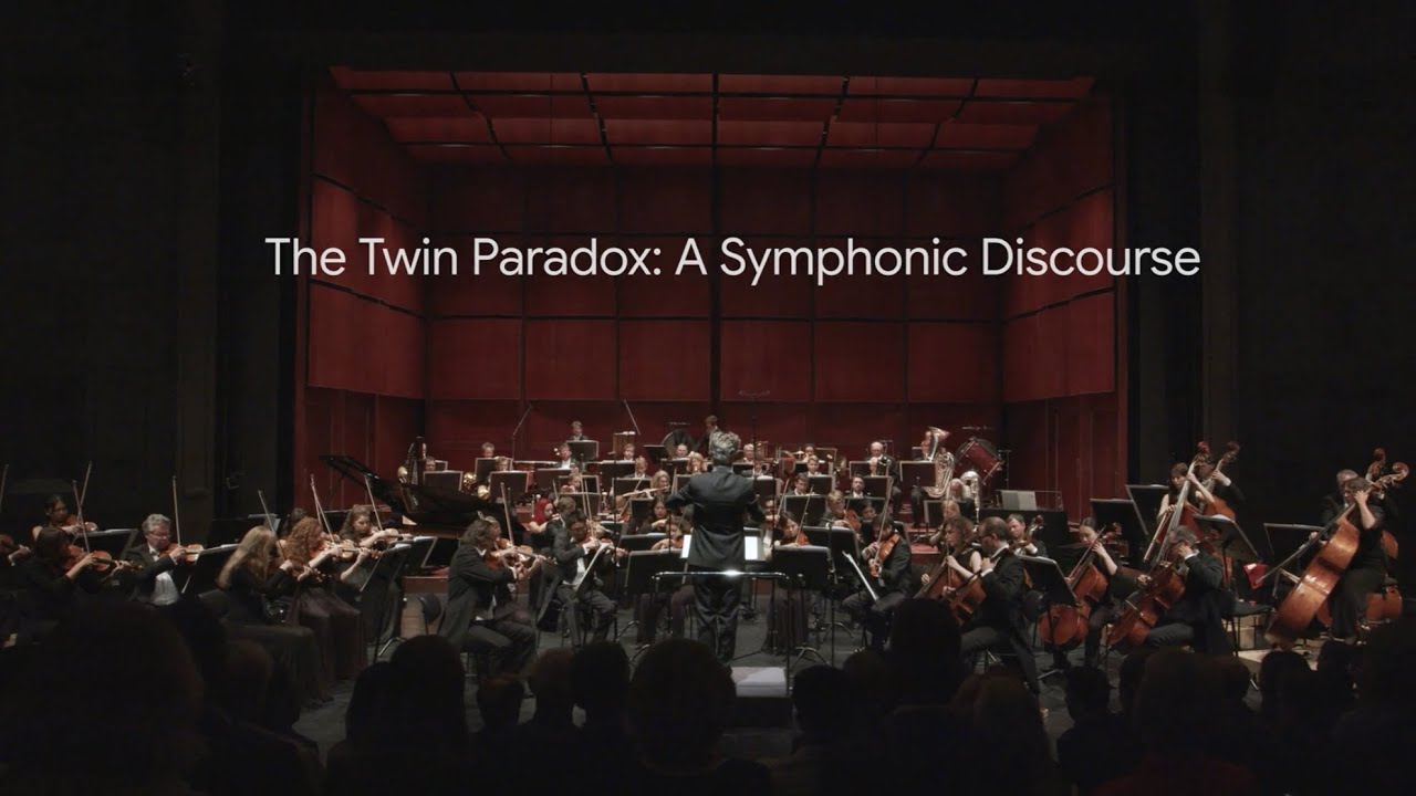 The Twin Paradox: Eine Komposition für die Münchner Symphoniker, entwickelt mit Gemini