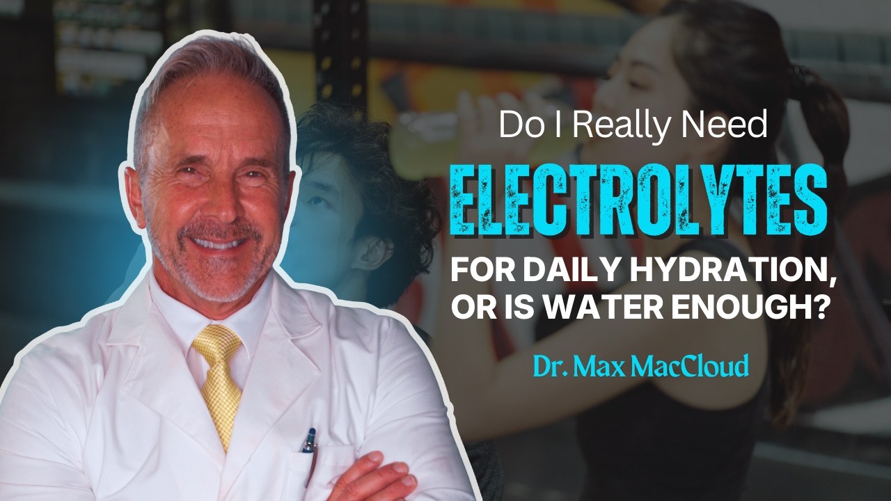 Do You Really Need Electrolytes, or Is Water Enough?