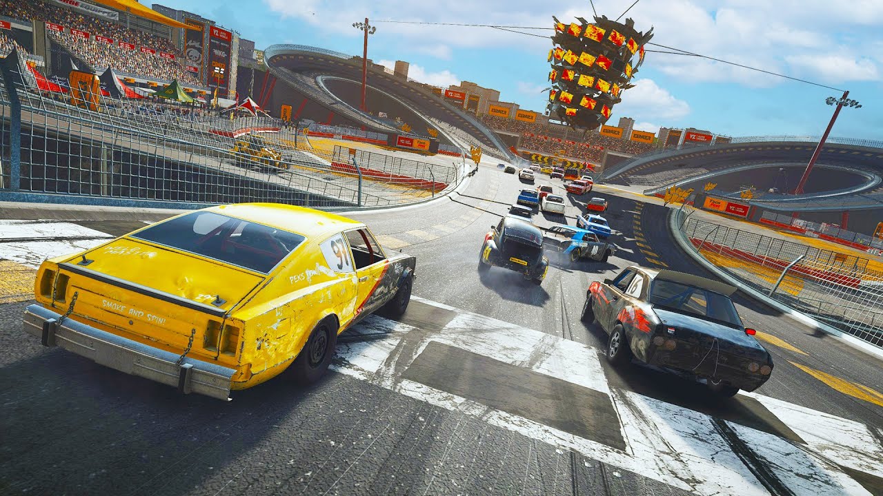 NO RULES SERVER Destruction! Wrecknado INSANITY! - Wreckfest Multiplayer