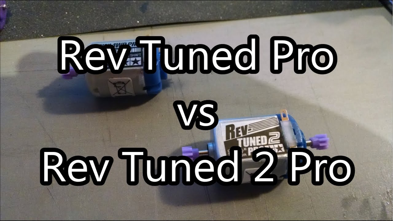 【ミニ四駆】Tamiya Mini 4WD Testing: Rev Tuned Pro vs Rev Tuned 2 Pro