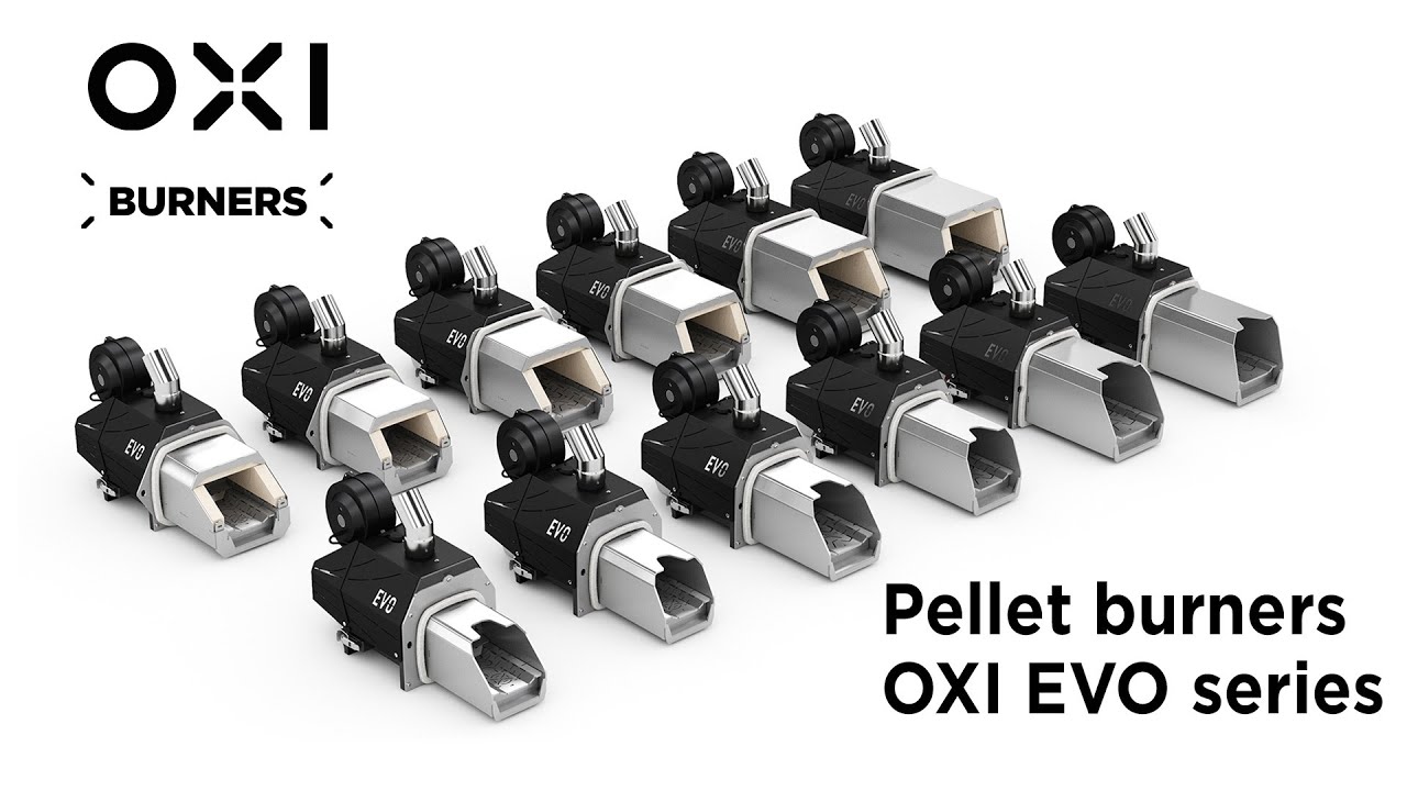 Pellet burners OXI EVO series. The principle of operation and the advantages of using OXI burners.