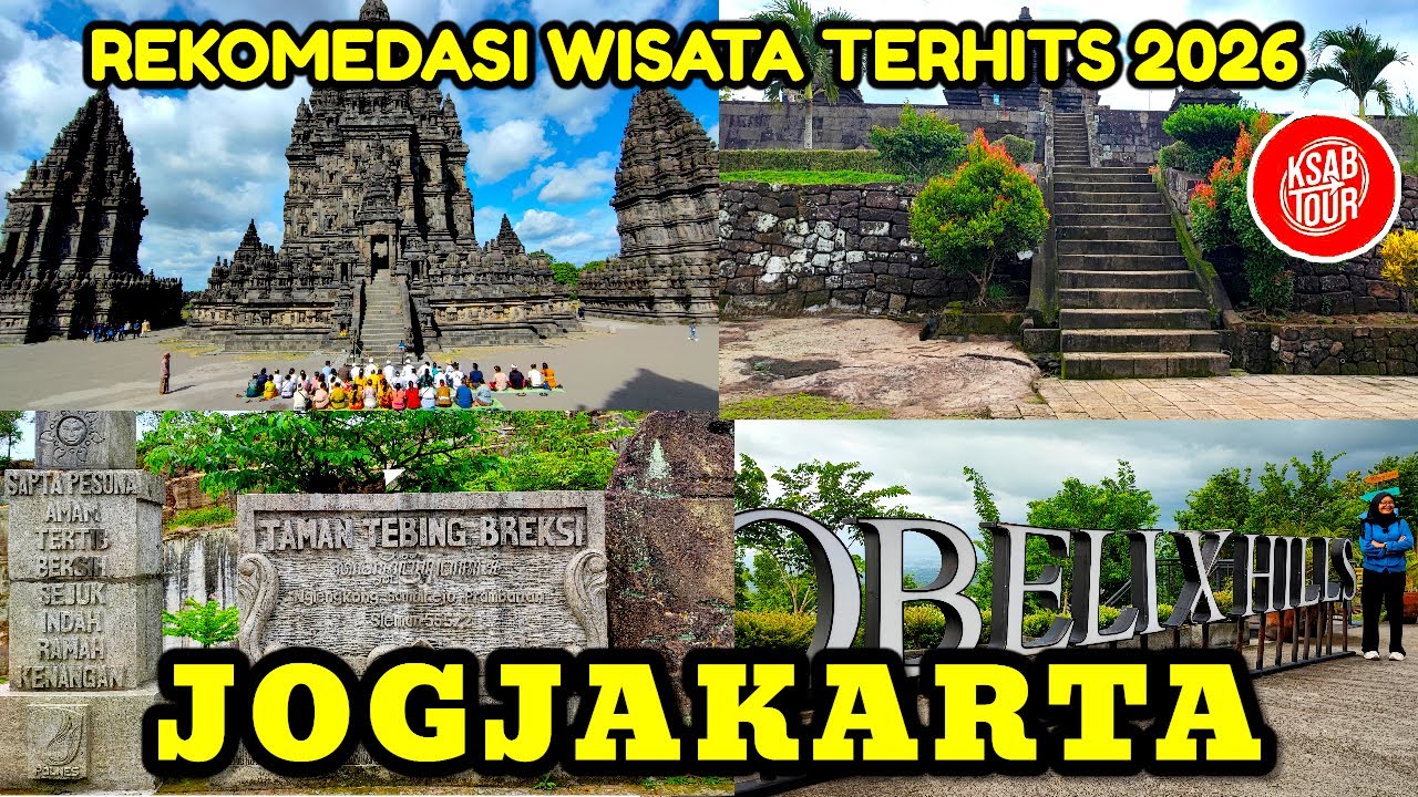 REKOMEDASI WISATA JOGJA WAJIB DIKUNJUNGI❓❗ JELAJAH WISATA | ROAD TRIP