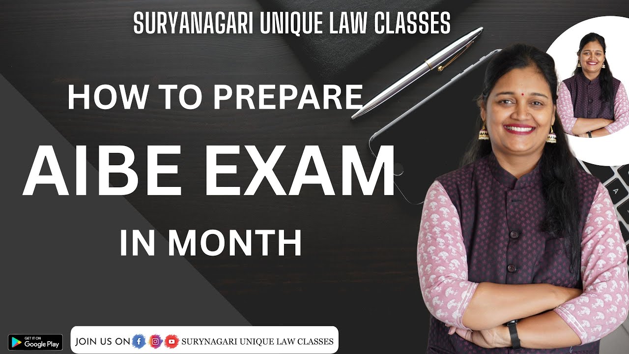 AIBE EXAM कैसे करें तैयारी ताकि first attempt में पास हो जाएं 