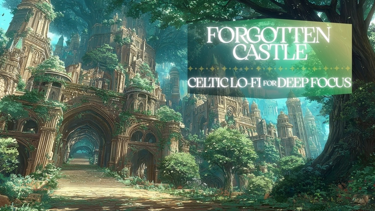 Forgotten Castle | Quiet Celtic Music for Deep Focus, Study & Relaxation