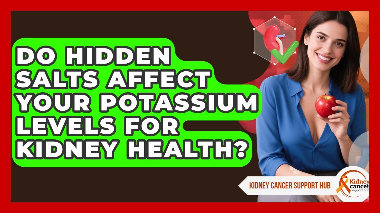 Do Hidden Salts Affect Your Potassium Levels For Kidney Health? - Kidney Cancer Support Hub