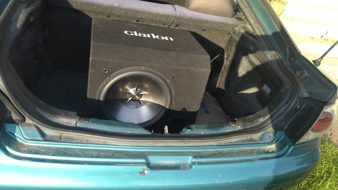 Subwoofer Clarion sw 3012 & Rodek r2180a - Test