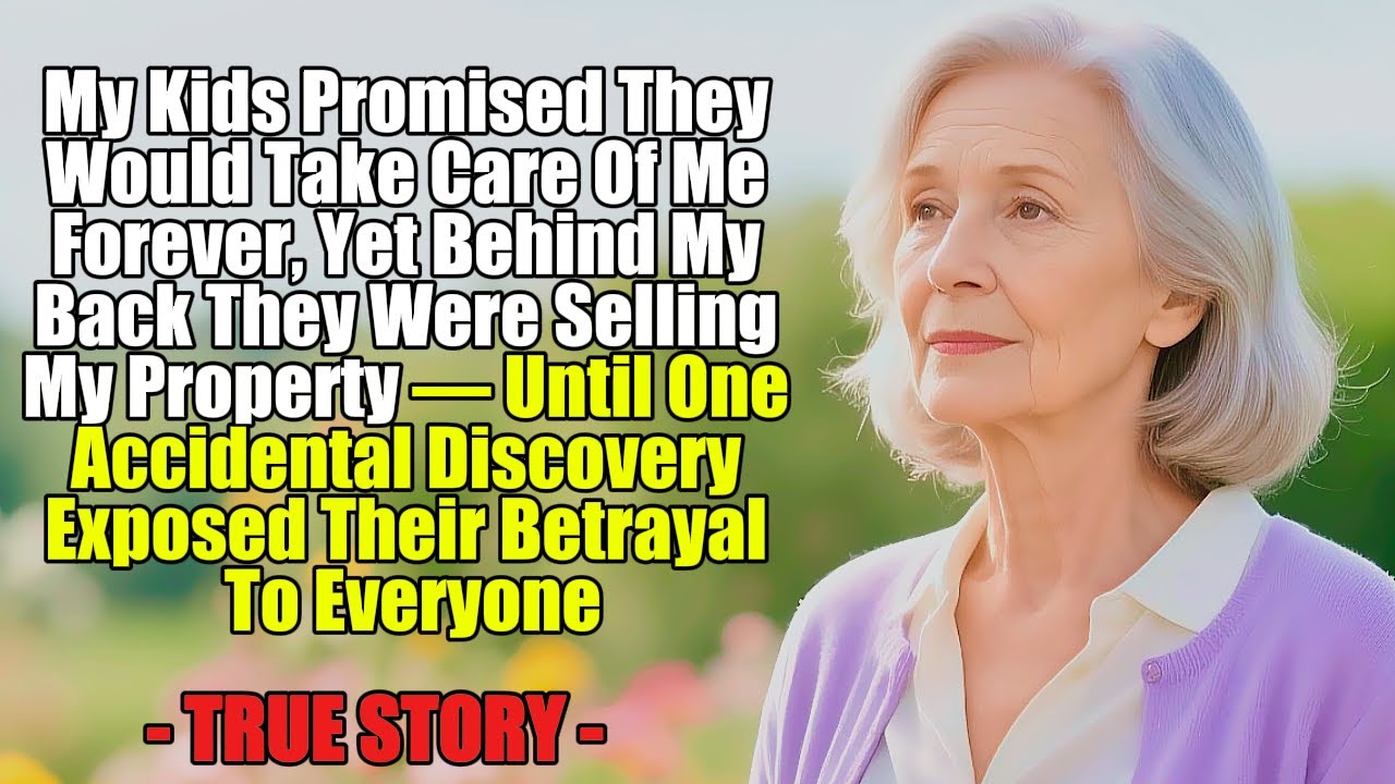 True Story From This Grandma👵💔 My Kids Promised They Would Take Care Of Me Forever, Yet Behind My...