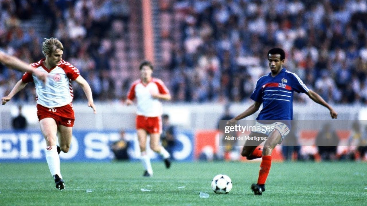 Jean Tigana vs Denmark | 1984 Euros | All Touches & Actions