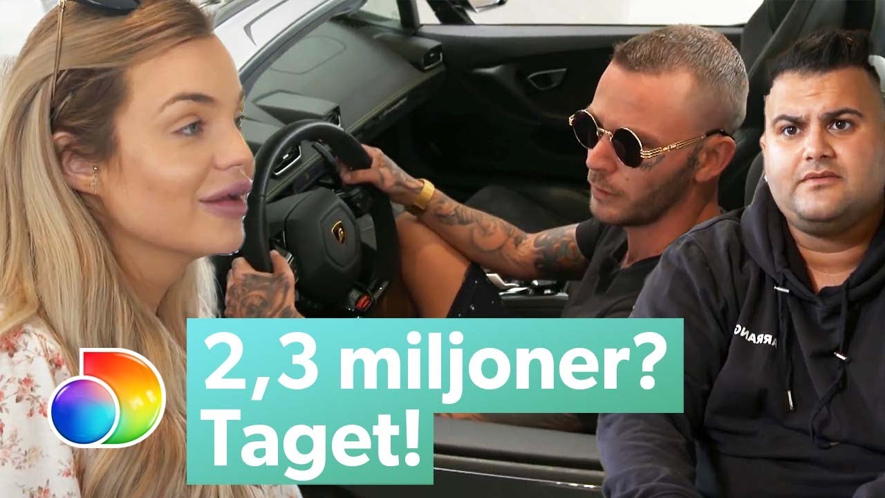 Jocke köper en lyxig Lamborghini trots svindyr husrenovering | Familjen Lundell | discovery+ Sverige