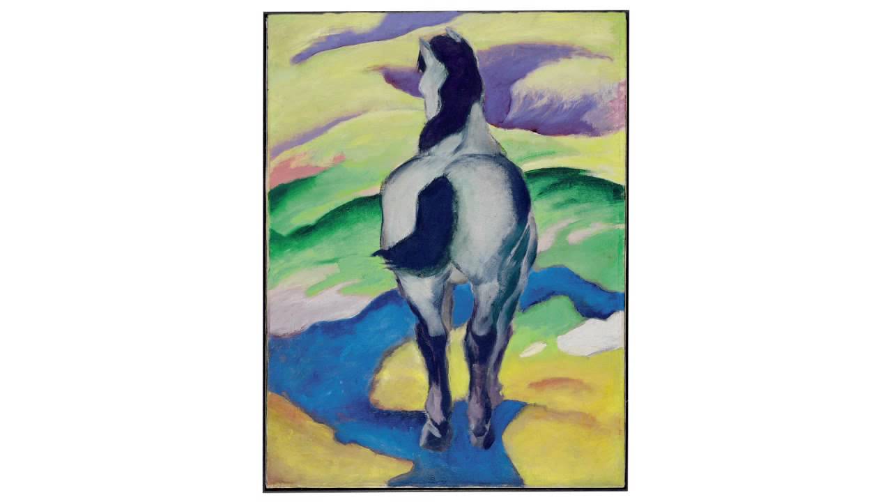 Franz Marc, Blaues Pferd II, 1911