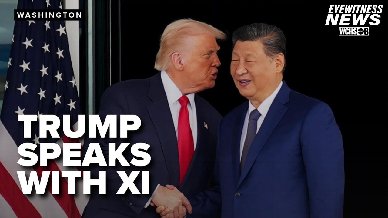 President Trump DISCUSSES IRAN with China's President Xi