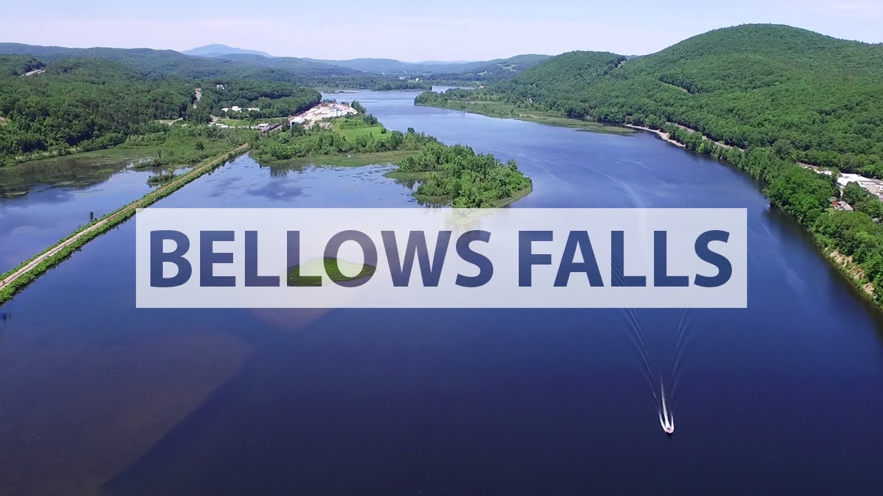 Flying down the Connecticut River in Bellows Falls