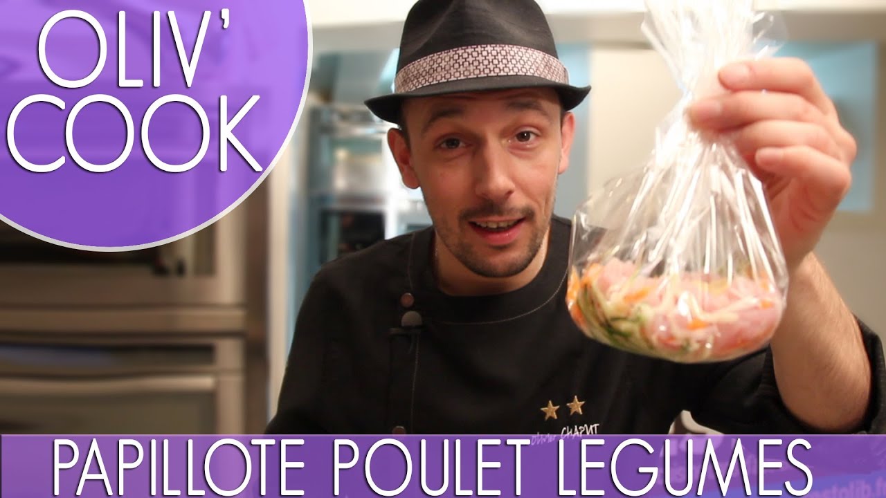 Recette : Papillote Transparente de Poulet aux Petits Légumes