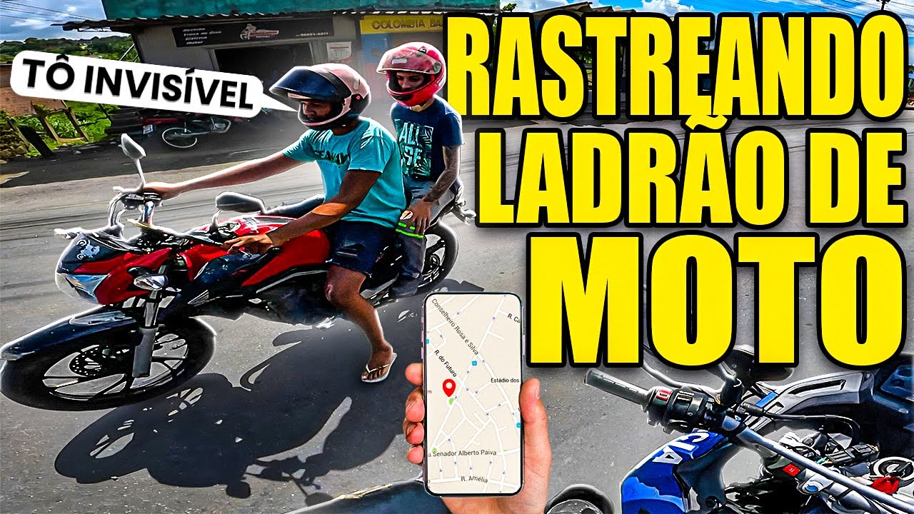 RASTREANDO LADRÕES DE MOTO - HISTÓRIA SUSPEITA NO FINAL