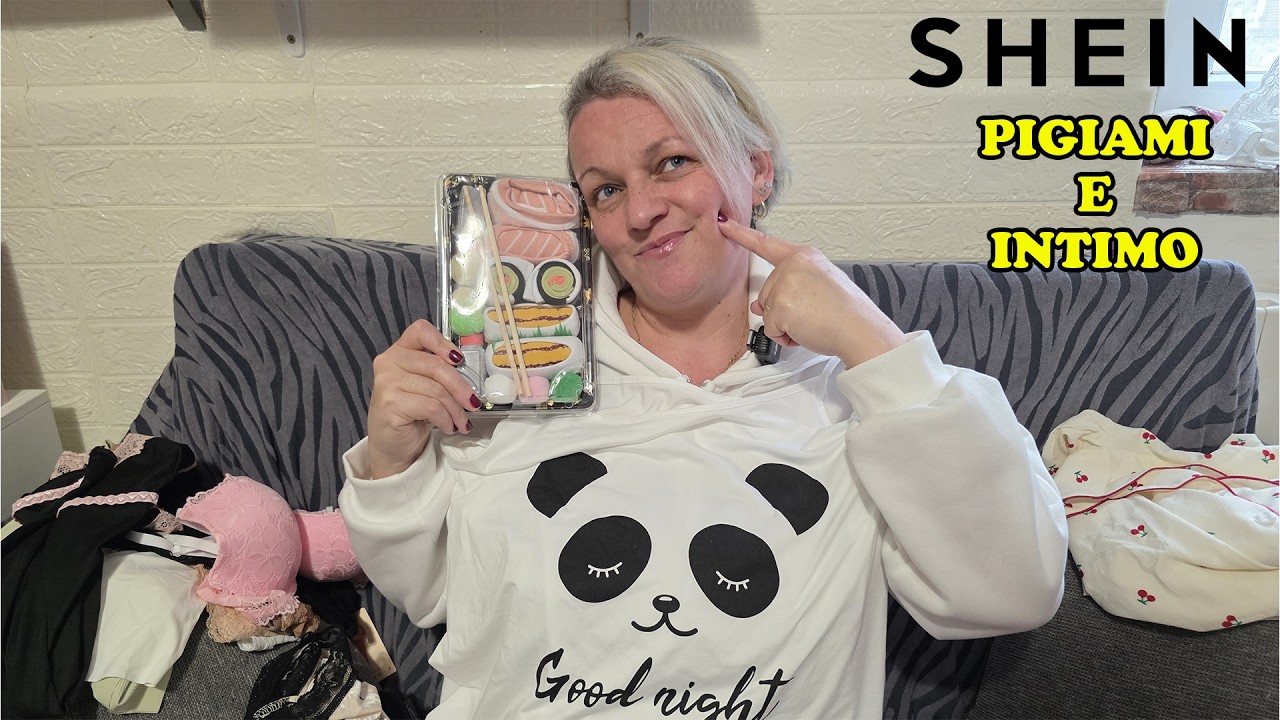 SHEIN HAUL ✨PIGIAMI E INTIMO CHE NON VORRAI PIÙ TOGLIERE 🦄 By Nika @SHEIN