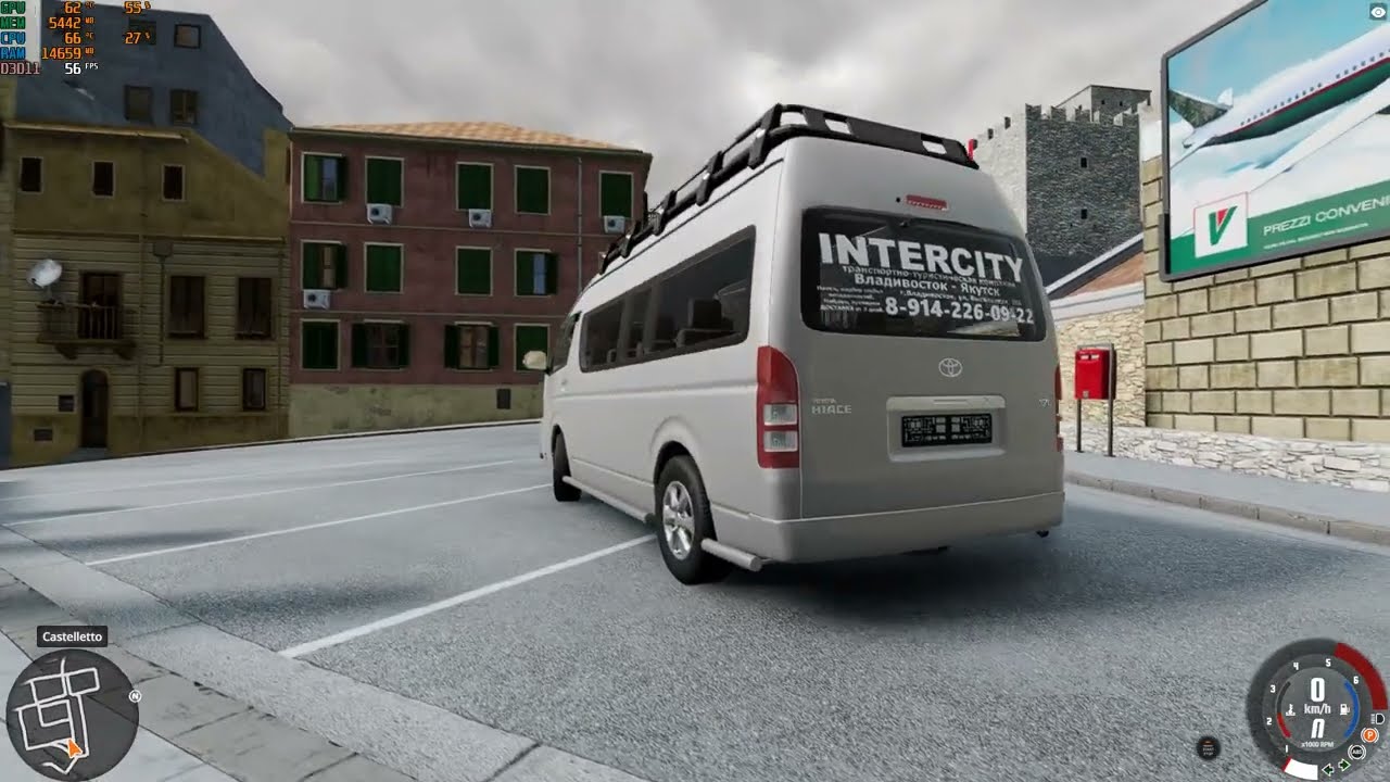 Toyota Hiace Driving in BeamNG Drive | Realistic Van Simulation!