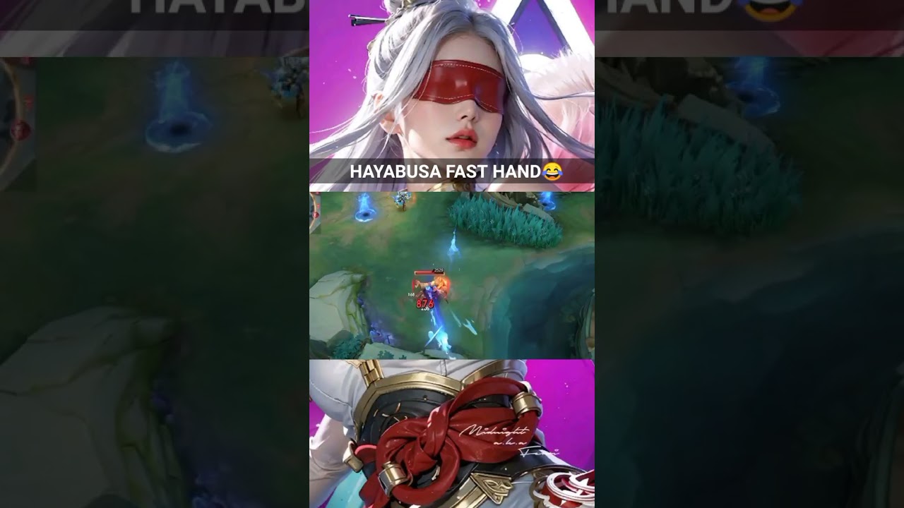 Hayabusa fast hand😂 #mobilelegends #hayabusa