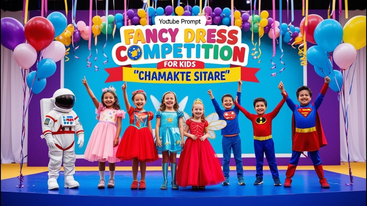 Fancy dress song for kids | Chamakte Sitare 