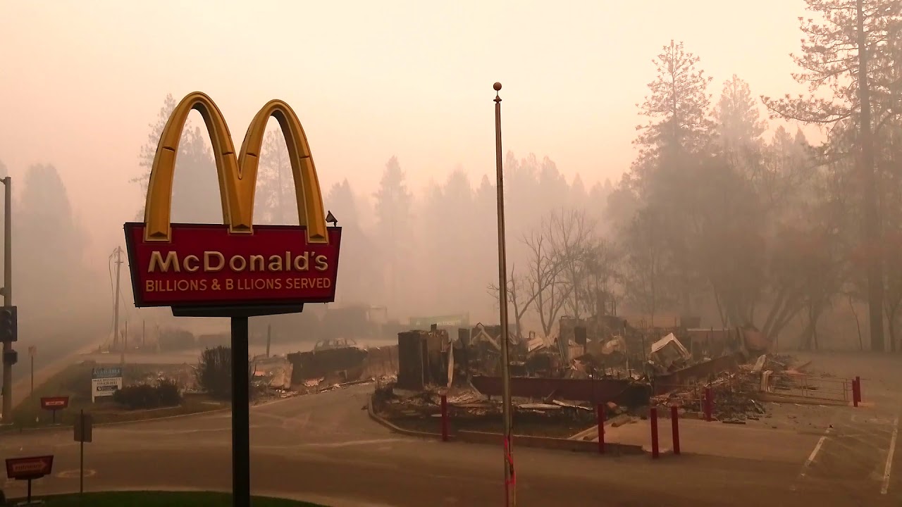 Drone footage of Camp Fire aftermath in Butte Co.