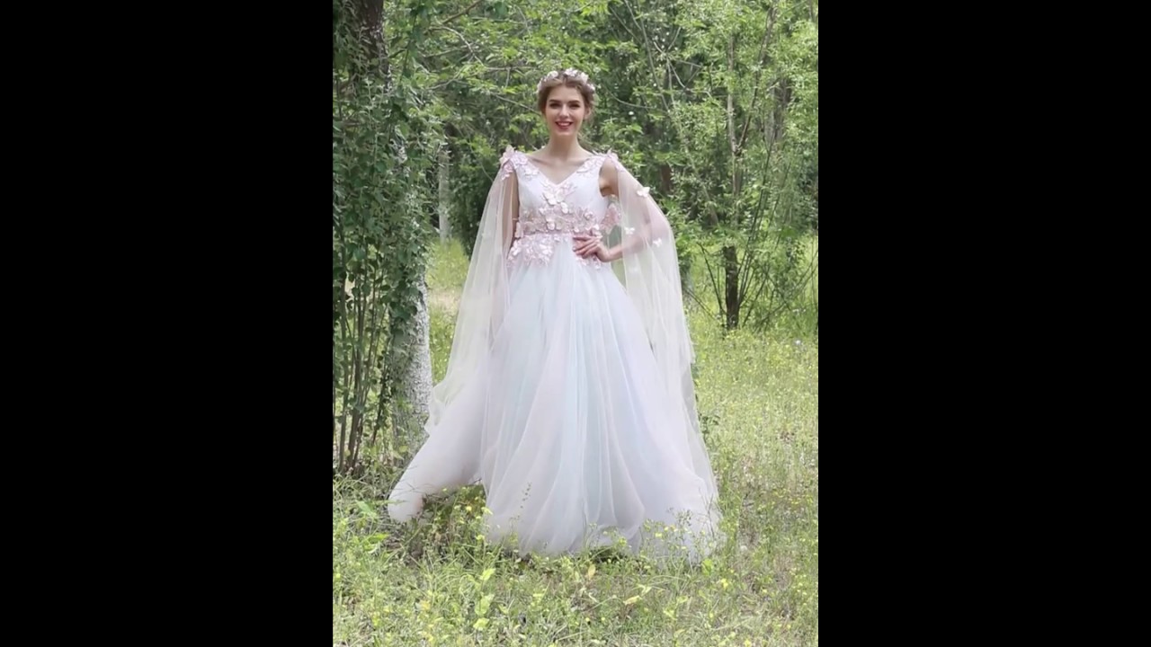 A-line Wedding Dress - Chic & Modern Wedding Dress in Color Sweep/Gowns by LightInTheBox