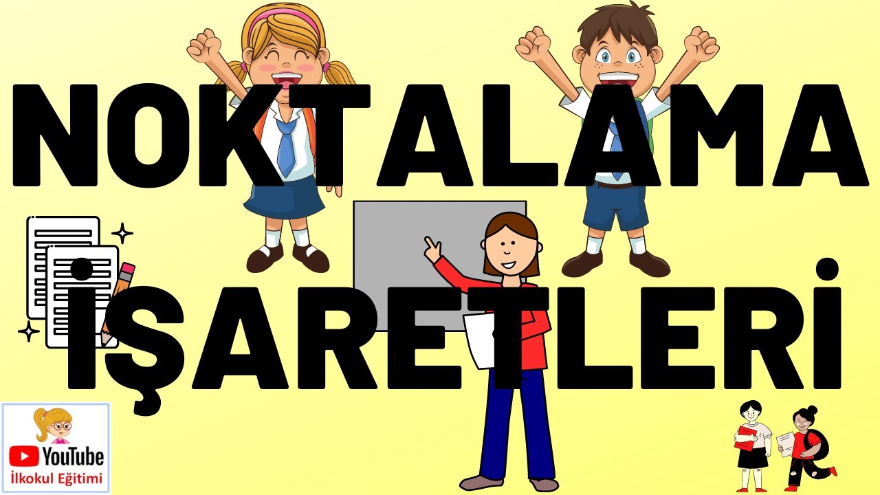 NOKTALAMA İŞARETLERİ / NOKTA , VİRGÜL , SORU İŞARETİ , ÜNLEM VE KESME İŞARETİ ÖĞRENİMİ / 1-2.SINIF