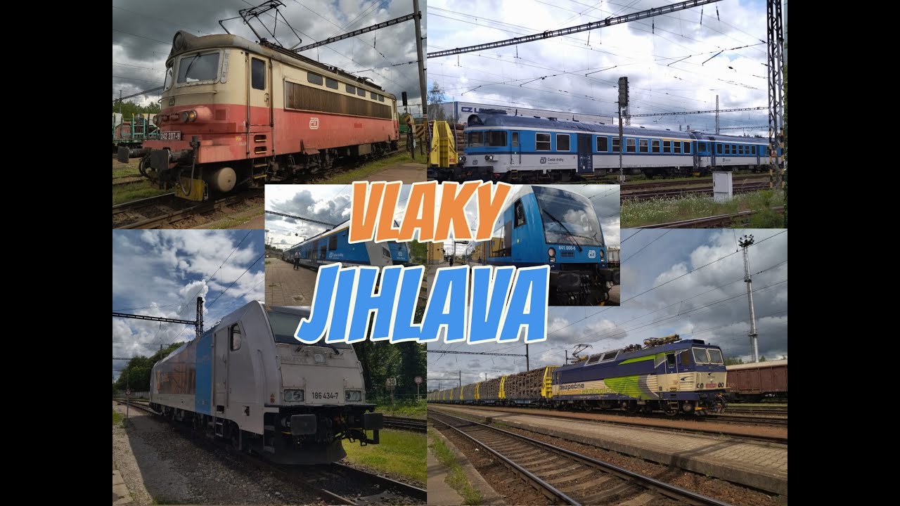 Vlaky Jihlava