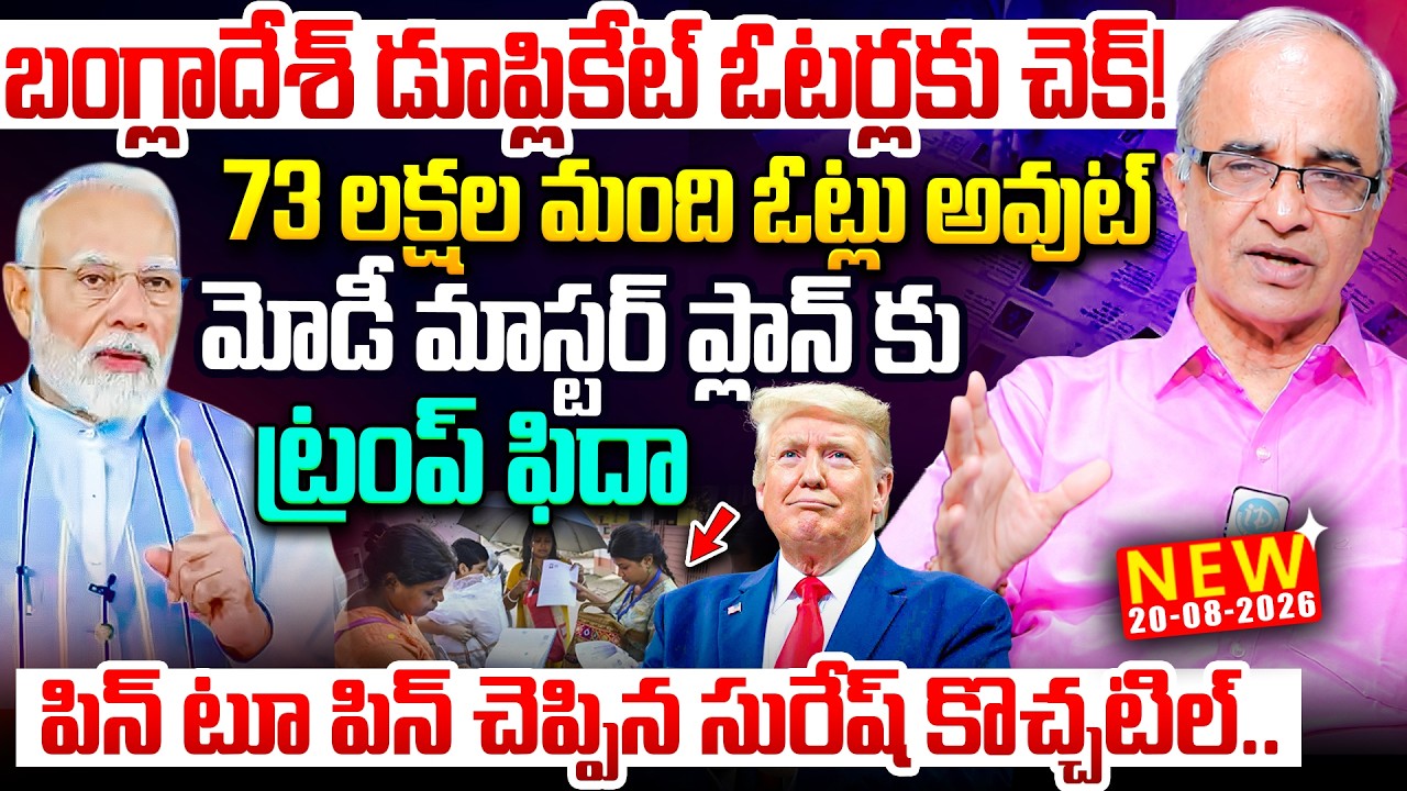 Trump Praises India's Electoral System! | Suresh Kochattil Analysis on US Look India Policy