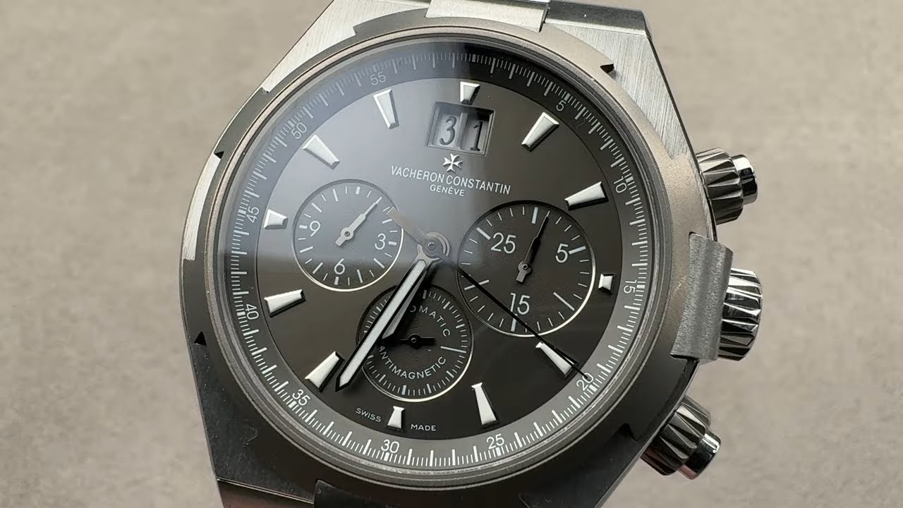 Vacheron Constantin Overseas Chronograph "Deep Stream" 49150/000W-9501 - Hands-On Review