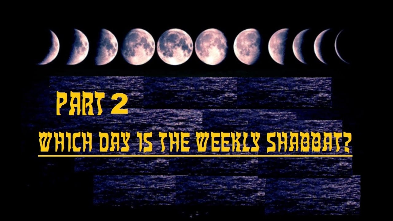 Chaazawan's Comprehensive Shabbat Study- Part 2 Which Day Is The Weekly Shabbat