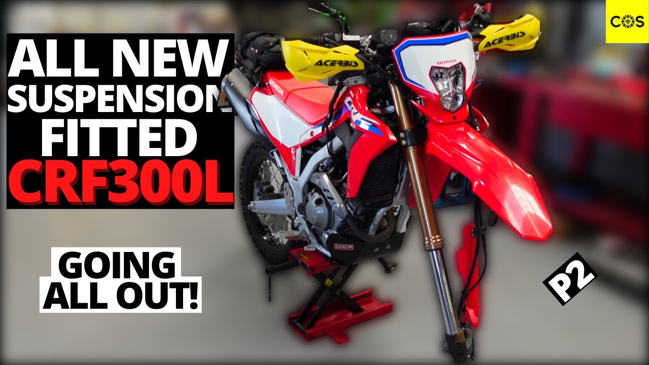 All New Suspension! | HONDA CRF300L | Fixing The Soft Suspension Part 2