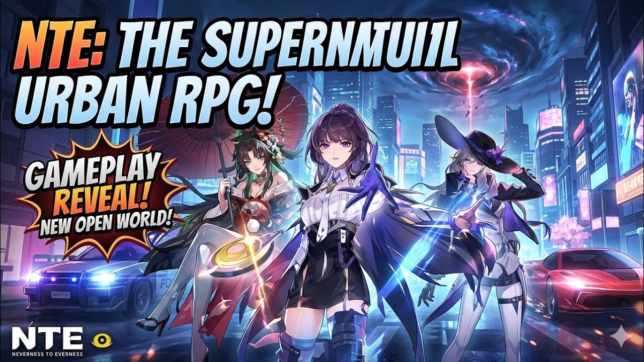 ​#Gaming​#NewGames2026​#GachaGames​#RPG​#UrbanRPG​#AnimeRPG​#OpenWorldGames​#HottaStudio​ #nte 