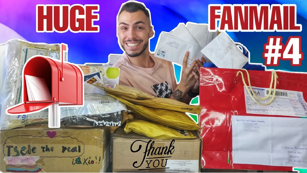 Mail Mail Mail ανοίγω τα πιο πολλά FANMAIL #4 | Tsede The Real
